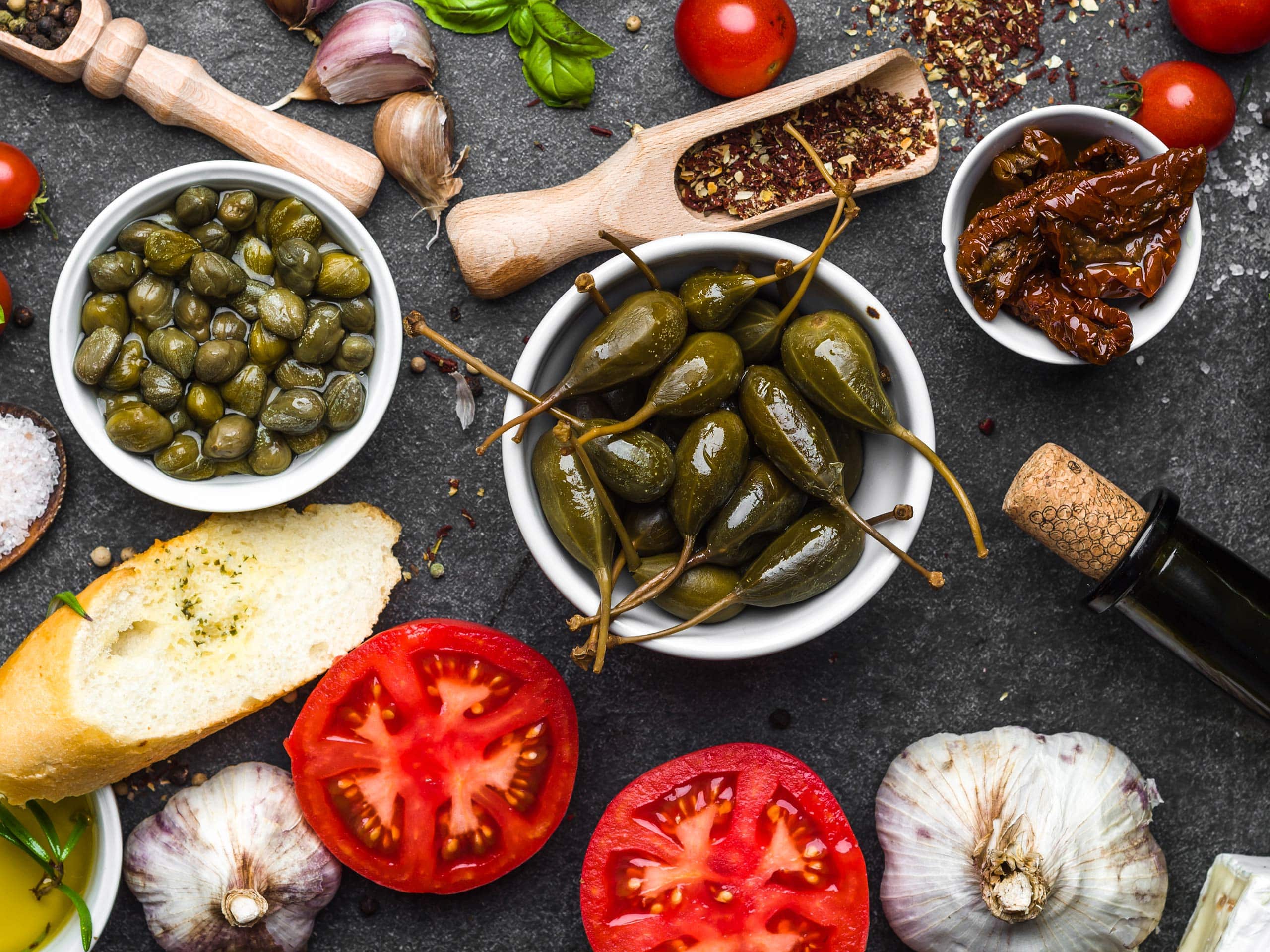 Hier erfahren Sie alles über die Mediterrane Küche.