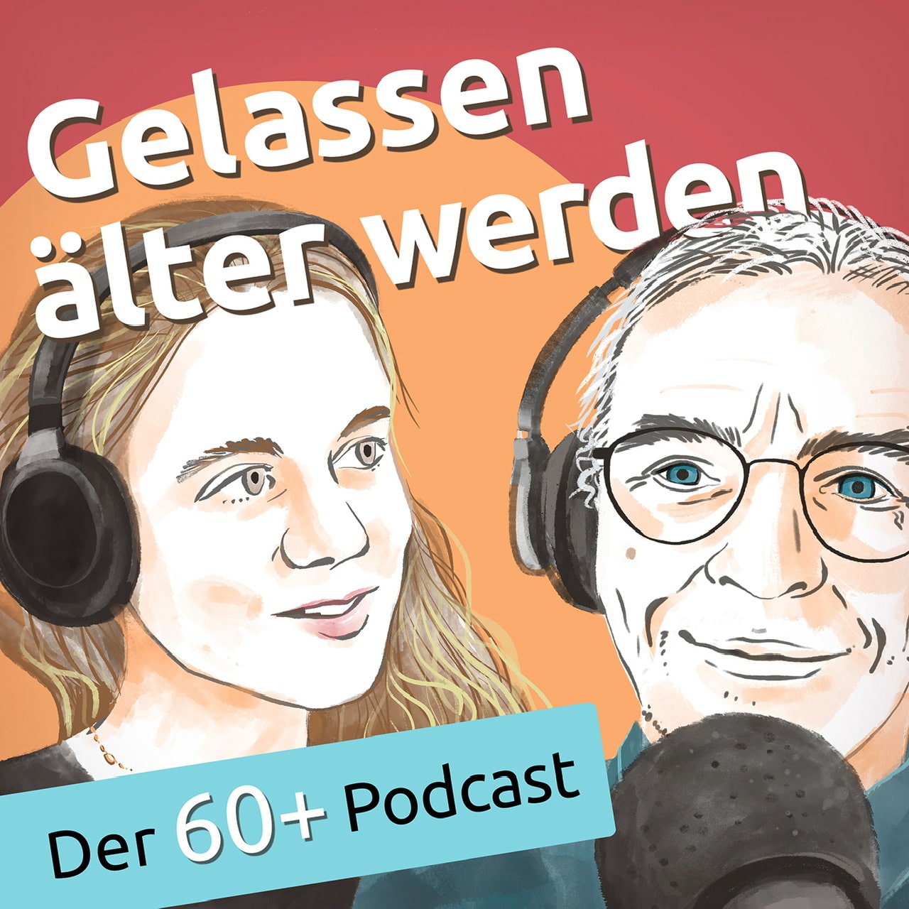 Podcastaufnahme "Gelassen älter werden"
